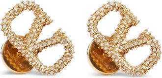 Valentino Garavani Earrings, female, Yellow, ONE SIZE, VLogo Signature Earrings