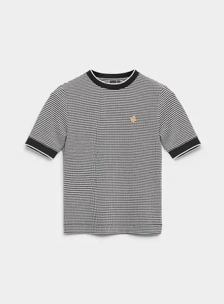 Icone Womens Mini-circle stripes T-shirt