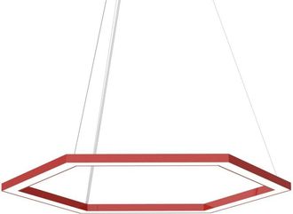 Lumicom Esagono L&aacute;mpara De Techo &Oslash;60 Monocolor Brillo