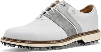 FootJoy Premiere Series - Packard Mens Shoes White/Steel Gray/Gunmetal : 11.5 D - Medium, Leather