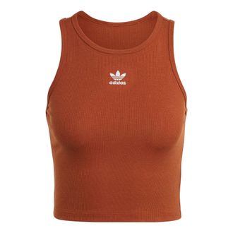 adidas (WMNS) adidas Originals Rib Tank T-Shirt Brown IL9627