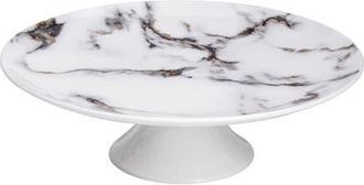 Prouna Marble Venice Fog Pedestal Cake Stand in White at Nordstrom