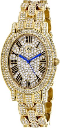Christian Van Sant Amore Quartz Gold Dial Ladies Watch CV7231