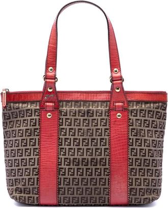 Fendi Pre-owned Fendi Zucchino Canvas Tote Ladies 8G2WKL4S69F384P2