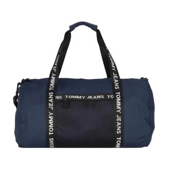 Tommy Jeans Essenti&euml;le Blauwe Duffel Tas - Heren - Weekendtassen - Blauw - ONE Size - Tassen