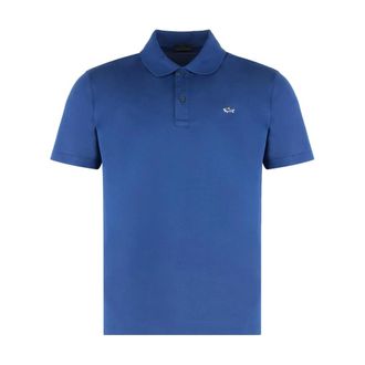 Paul & Shark Tops, Heren, Blauw, 2Xl, Katoen, Klassiek Poloshirt