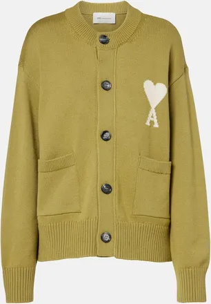 Ami Ami de Coeur wool and cotton cardigan