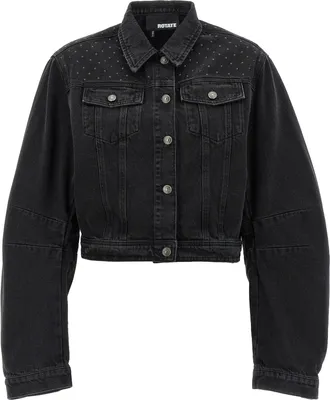 Rotate Denim Oversized Jacket