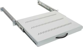 Triton Estante Deslizante Gris Claro 450 Mm De Profundidad