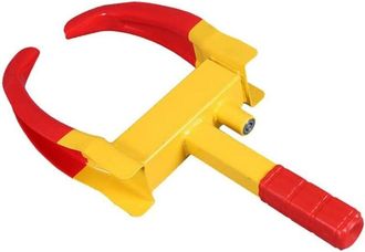 OEM Abrazadera Para Rueda De Coche, Abrazadera Para Neum&aacute;ticos, Cerradura Antirrobo Universal Con 2 Llaves, Abrazadera Con Ajuste De 9 Orificios, Protecci