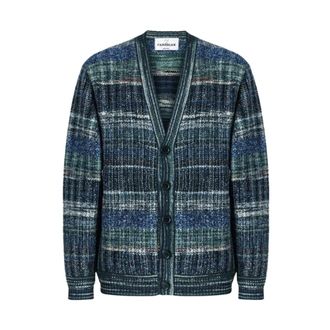 Missoni Heren, Truien, Blauw, Maat: XL Wol