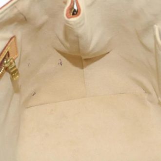 Louis Vuitton Pre-owned Vintage Canvas Handtas - Dames - Vintage Handtas - Bruin - ONE Size - Vintage