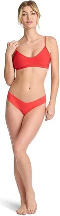 Commando Cotton Thong Womens Underwear Poppy : LG/XL, Cotton/Elastane