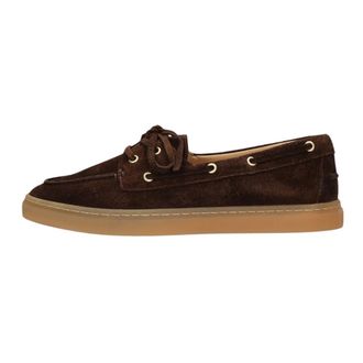 Stefano Lauran Schoenen, Dames, Bruin, 38 EU, Leer, 7021K Veterschoenen