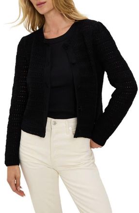 Michael Stars Winona Cardigan in Black at Nordstrom, Size X-Small