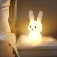 OEM L&aacute;mpara De Noche Con 7 Modos De Iluminaci&oacute;n, Funci&oacute;n De Temporizador Y Carga Usb, L&aacute;mpara De Mesita De Noche Infantil, L&aacute;mpara De Noche De Juguete De 
