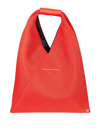 Maison Margiela Red Small Japanese Diagonal Seam Handbag