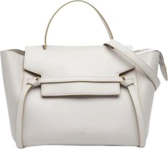 Celine Pre-owned Belt Bag - Dames - Vintage Handtas - Wit - ONE Size - Leer - Vintage