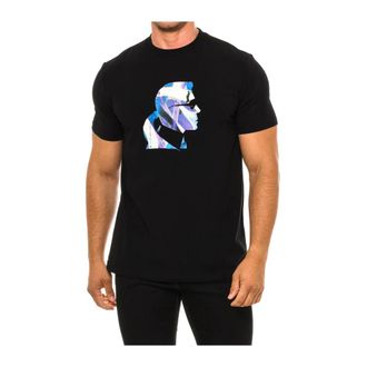 Karl Lagerfeld T-Shirts, male, Black, S, Short Sleeve T-Shirt Classic Style
