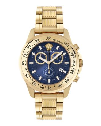 Versace Greca Action Chrono Bracelet Watch