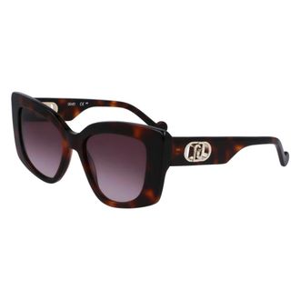 Liu Jo Sunglasses, female, Brown, Size: 54 MM Sophisticated and Sparkling Sunglasses