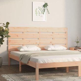 vidaXL Testiera per Letto 135x3x80 cm in Legno Massello di Pino - Vidaxl