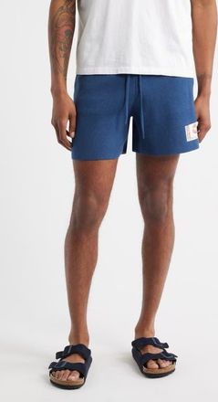 MAVRANS Out of Office Drawstring Knit Shorts in Blue at Nordstrom, Size Xx-Large