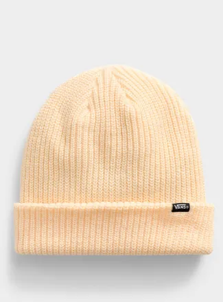 Vans Womens Reverse-logo rib-knit Tuque Hat