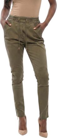 Balmain Olive Skinny Fit Trouser