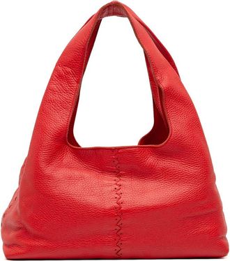 Bottega Veneta Pre-owned Bottega Veneta Perforated Cervo Stitched Shoulder Bag Ladies FLU07OZ8CGTO355Y