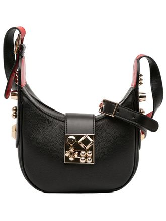Christian Louboutin 2021-2025 Mini Leather Carasky crossbody bag - Black