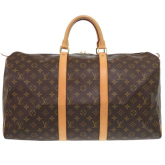 Louis Vuitton Brown Monogram Monogram Boston Bag (Pre-Owned)