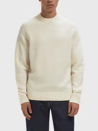 Barbour Wool Crew Neck Jumper with Long Sleeves and Ribbed Trims