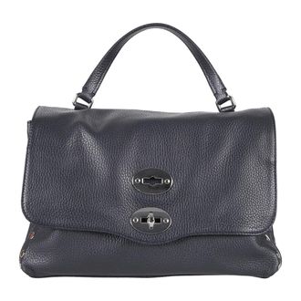 Zanellato Dames, Tassen, Blauw, Maat: ONE Size Leer