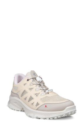 Ecco Receptor XP Water Resistant Sneaker in Pure Cashmere/limestone at Nordstrom, Size 7-7.5Us