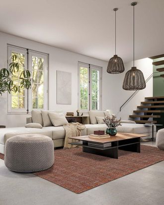 Ecarpetgallery Ecarpet Ellar Contemporary Wool Rug