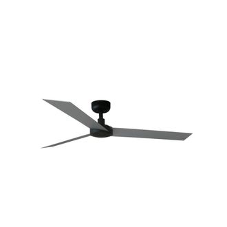 Netlighting Cruiser Large Black DC Ceiling Fan 6 Speed Aluminium Blade