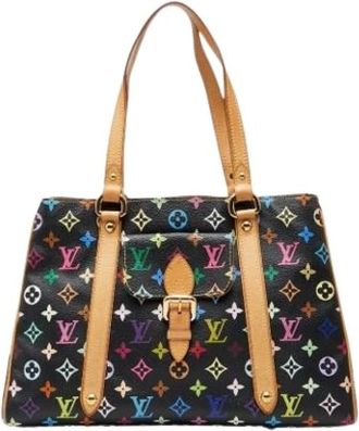 Louis Vuitton Pre-owned Handbags, female, Black, Size: ONE SIZE Pre-owned Vintage Plastic Handbag