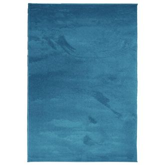 vidaXL Alfombra De Pelo Corto Oviedo Turquesa 160x230 Cm Vidaxl
