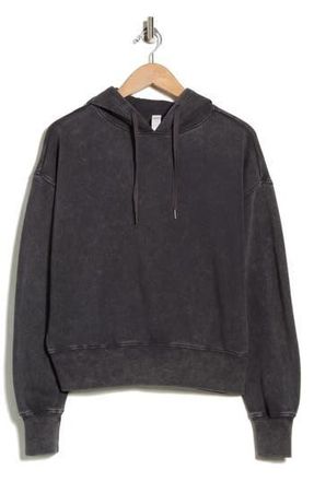 Marika Marin Oversize Fleece Hoodie in Phantom at Nordstrom Rack, Size Medium
