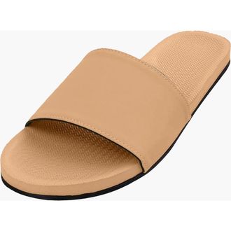 indosole Responsibly-Made Tire Sole Slide Sandals in Soil Light at Nordstrom, Size 11