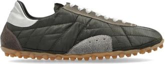 Maison Margiela Sportschoenen - Dames - Sneakers - Groen - 41 EU - Leer - Schoenen