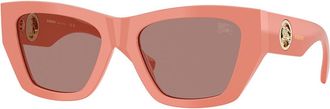 Burberry BE4492 421973 Womens Sunglasses Pink Size 54