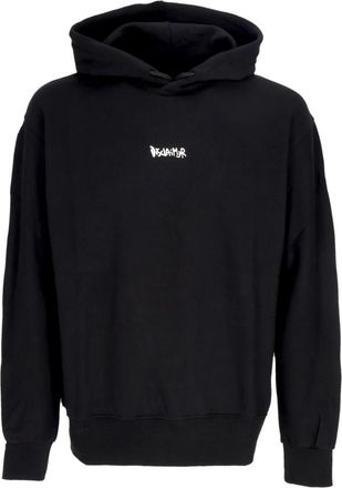 Disclaimer Zwart/Wit Katoenen Hoodie - Heren - Hoodies - Zwart - L - Katoen - Hoodies & sweatvesten