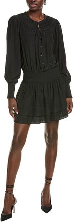 Ramy Brook Clarinda Drop-Waist Mini Dress