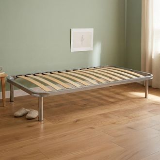 Talamo Italia Somier Individual Manila, Base Ortop&eacute;dica De Contrachapado De Abedul De 13 Lamas, 100% Made In Italy, 80x190h34 Cm, Con Embalaje Reforzado - Talamo It