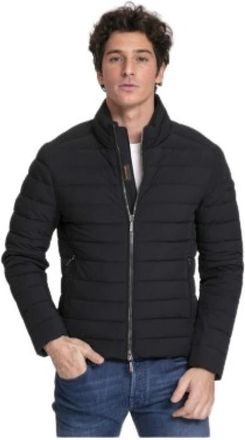 Moorer Donsjack - Heren - Gewatteerde jassen - Blauw - XL - Jassen