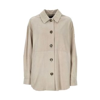Peuterey Light Jackets, female, Beige, Size: XS Lya Jacket