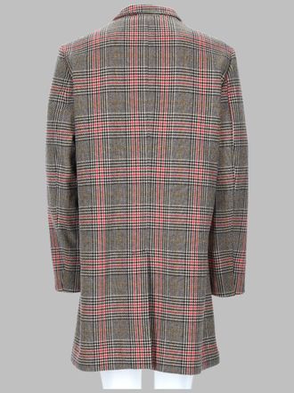 Brian Dales Wool Coat - Multicolor