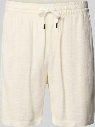 Only & Sons Regular Fit Shorts aus Viskose-Leinen-Mix Modell TEL LATHAM in Offwhite, Gr&ouml;&szlig;e XXL